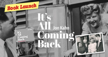 Book launch: It’s all coming back – Jon kahn