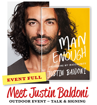 Meet Justin Baldoni  **EVENT FULL**