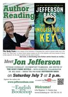 Jon Jefferson - Author Reading 7 july 2012, English Bookshop, Gamla stan