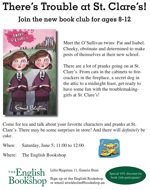 There's Trouble at St. Clare's! Join the new book club for ages 8-12