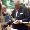 Alexander McCall Smith signing and signing and signing.. :) 