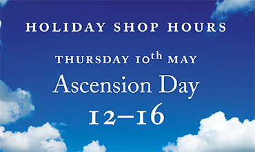 Shop hours for Ascension Day