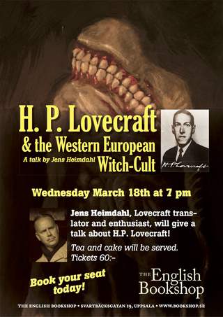 H. P. Lovecraft & the Western European Witch-Cult – A talk by Jens Heimdahl