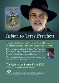 Tribute to Terry Pratchett – Event at The English Bookshop Uppsala 20150902
