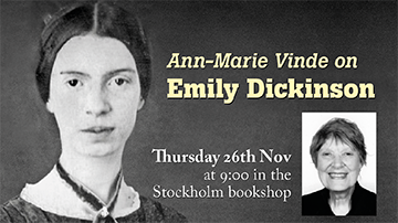 Breakfast Talk: Ann-Marie Vinde on Emily Dickinson