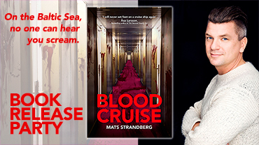 Book release BLOOD CRUISE by Mats Strandberg