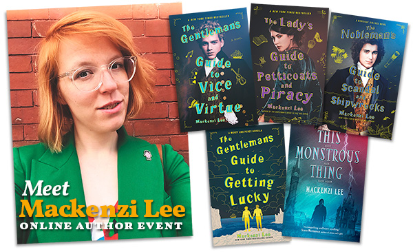 Meet Mackenzi Lee – online author event | The English Bookshop