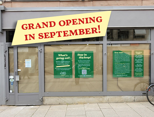 The English Bookshop opens in Göteborg this September!