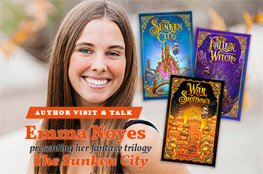Author visit: Emme Noyes – The Sunken City