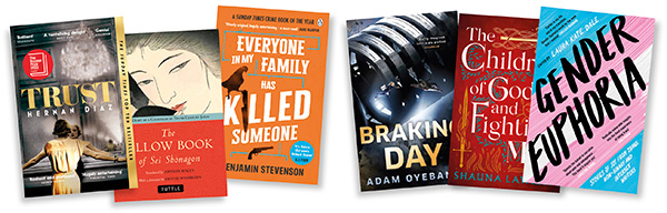 Reading group titles in June