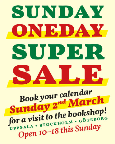 Sunday Oneday Super Sale - Sunday 2 March 2025