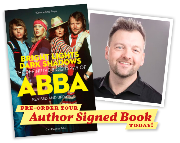 Pre-order your author signed copy of the definitive biography of ABBA