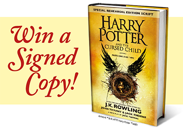 Win a signed Harry Potter book