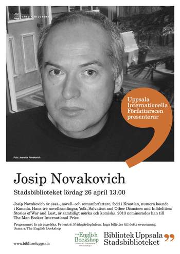 Josip Novakovich on The Uppsala International Authors Stage
