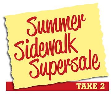 Summer Sidewalk Supersale in Uppsala - Take 2